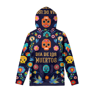 Cinco de Mayo Day Of The Dead Print Pullover Hoodie