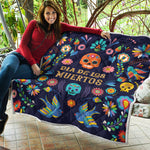 Cinco de Mayo Day Of The Dead Print Quilt