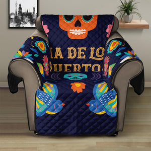 Cinco de Mayo Day Of The Dead Print Recliner Protector