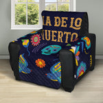 Cinco de Mayo Day Of The Dead Print Recliner Protector