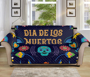 Cinco de Mayo Day Of The Dead Print Sofa Protector