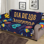 Cinco de Mayo Day Of The Dead Print Sofa Protector