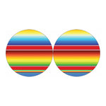 Cinco De Mayo Mexican Pattern Print Car Coasters