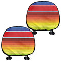 Cinco De Mayo Mexican Pattern Print Car Headrest Covers
