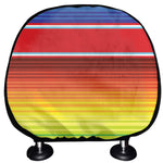 Cinco De Mayo Mexican Pattern Print Car Headrest Covers