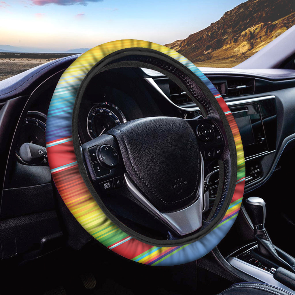Cinco De Mayo Mexican Pattern Print Car Steering Wheel Cover