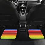 Cinco De Mayo Mexican Pattern Print Front and Back Car Floor Mats