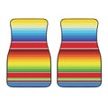 Cinco De Mayo Mexican Pattern Print Front Car Floor Mats