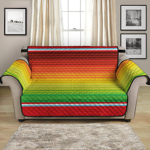 Cinco De Mayo Mexican Pattern Print Loveseat Protector