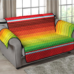 Cinco De Mayo Mexican Pattern Print Loveseat Protector