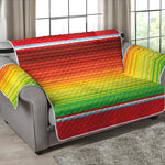 Cinco De Mayo Mexican Pattern Print Loveseat Protector