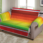 Cinco De Mayo Mexican Pattern Print Loveseat Protector