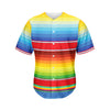 Cinco De Mayo Mexican Pattern Print Men's Baseball Jersey