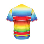 Cinco De Mayo Mexican Pattern Print Men's Baseball Jersey