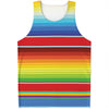 Cinco De Mayo Mexican Pattern Print Men's Tank Top