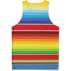 Cinco De Mayo Mexican Pattern Print Men's Tank Top