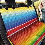 Cinco De Mayo Mexican Pattern Print Pet Car Back Seat Cover