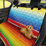 Cinco De Mayo Mexican Pattern Print Pet Car Back Seat Cover