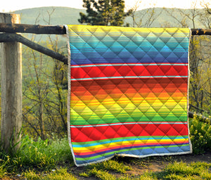 Cinco De Mayo Mexican Pattern Print Quilt