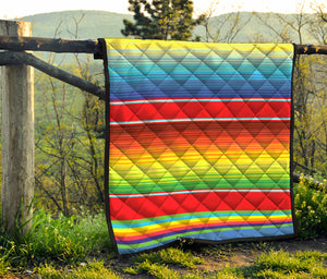 Cinco De Mayo Mexican Pattern Print Quilt