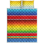 Cinco De Mayo Mexican Pattern Print Quilt Bed Set