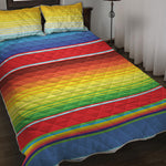 Cinco De Mayo Mexican Pattern Print Quilt Bed Set