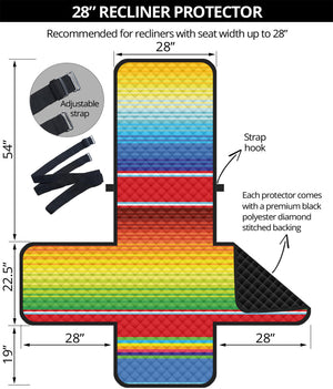 Cinco De Mayo Mexican Pattern Print Recliner Protector