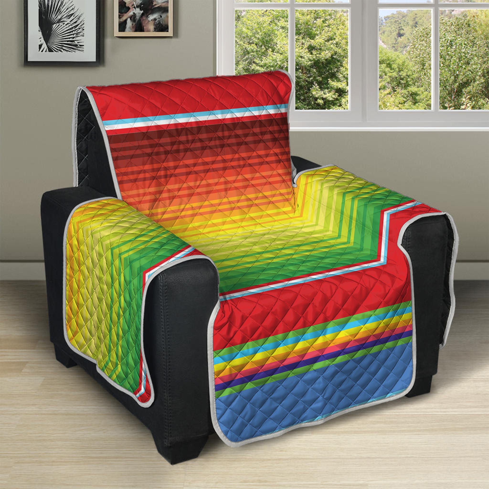 Cinco De Mayo Mexican Pattern Print Recliner Protector