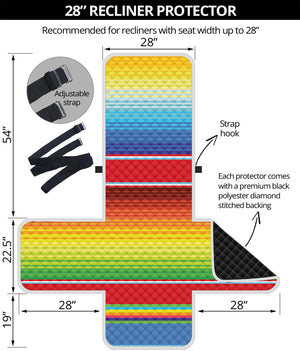 Cinco De Mayo Mexican Pattern Print Recliner Protector