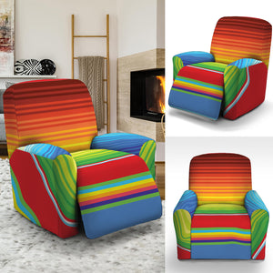 Cinco De Mayo Mexican Pattern Print Recliner Slipcover