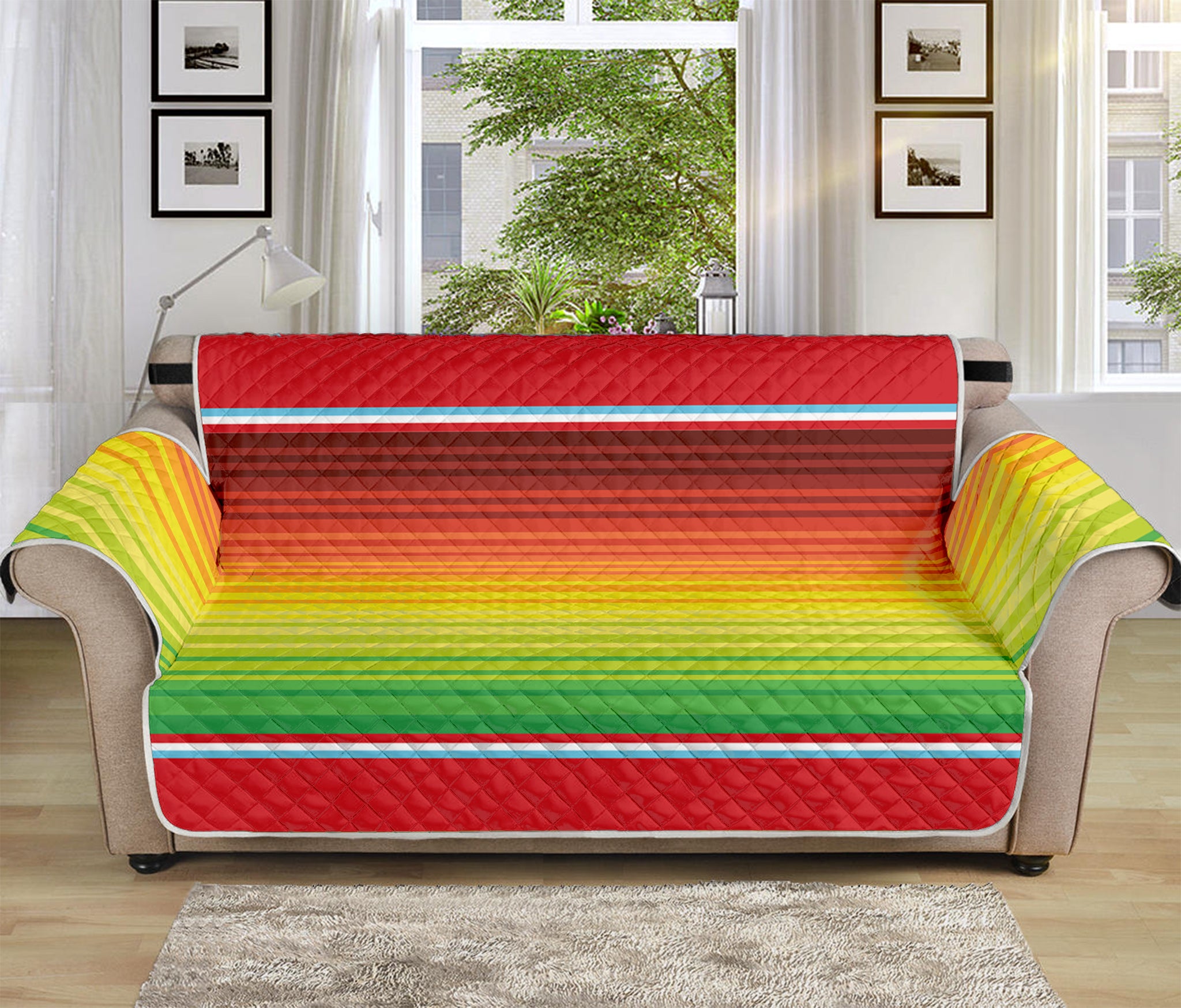 Cinco De Mayo Mexican Pattern Print Sofa Protector