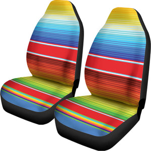 Cinco De Mayo Mexican Pattern Print Universal Fit Car Seat Covers