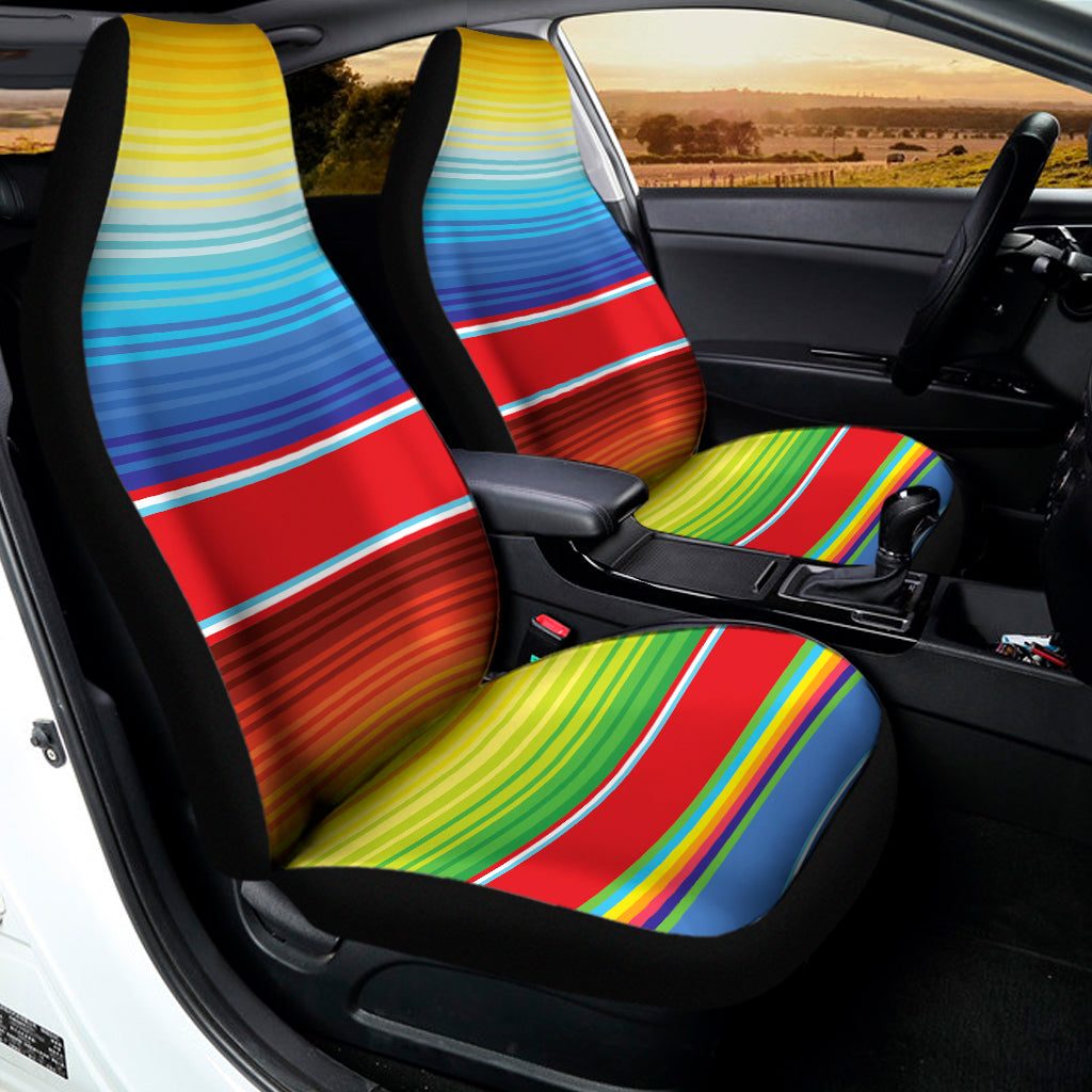 Cinco De Mayo Mexican Pattern Print Universal Fit Car Seat Covers