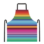 Cinco De Mayo Mexican Stripe Print Apron