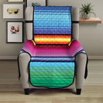 Cinco De Mayo Mexican Stripe Print Armchair Protector