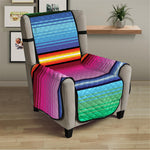 Cinco De Mayo Mexican Stripe Print Armchair Protector