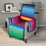 Cinco De Mayo Mexican Stripe Print Armchair Protector