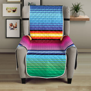 Cinco De Mayo Mexican Stripe Print Armchair Protector