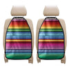 Cinco De Mayo Mexican Stripe Print Car Seat Organizers