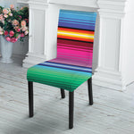 Cinco De Mayo Mexican Stripe Print Dining Chair Slipcover