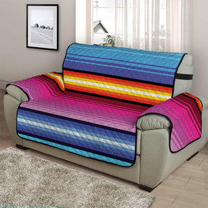 Cinco De Mayo Mexican Stripe Print Half Sofa Protector