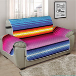 Cinco De Mayo Mexican Stripe Print Half Sofa Protector