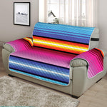 Cinco De Mayo Mexican Stripe Print Half Sofa Protector