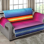 Cinco De Mayo Mexican Stripe Print Loveseat Protector