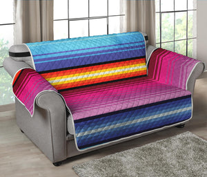 Cinco De Mayo Mexican Stripe Print Loveseat Protector