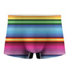 Cinco De Mayo Mexican Stripe Print Men's Boxer Briefs