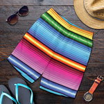 Cinco De Mayo Mexican Stripe Print Men's Shorts