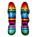 Cinco De Mayo Mexican Stripe Print Muay Thai Shin Guards