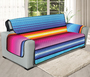 Cinco De Mayo Mexican Stripe Print Oversized Sofa Protector