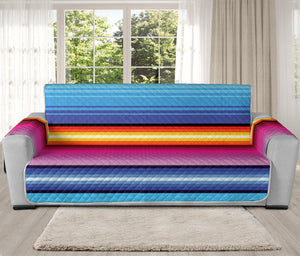 Cinco De Mayo Mexican Stripe Print Oversized Sofa Protector